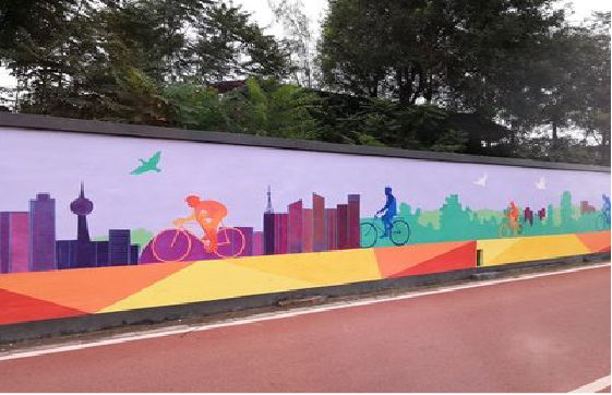 兰考墙体彩绘-围墙