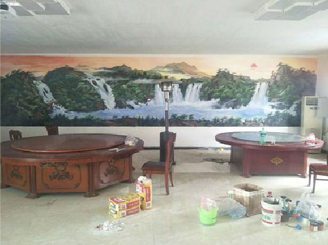 兰考墙绘-写实风景