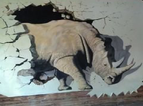 兰考在墙绘中，如何绘制3D效果？