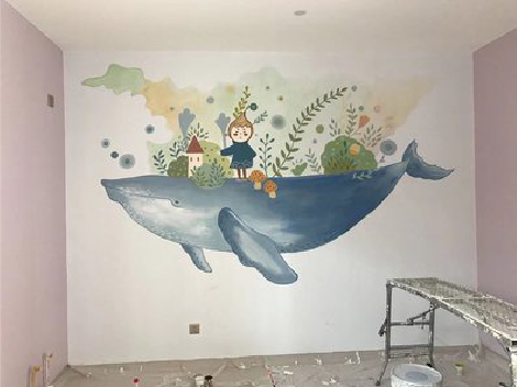 兰考手绘墙的特点及优势。